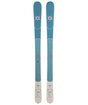 Mantra88WFlat-Pair of blue skis with a visible brand logo on a white background