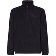 MapleRidge1_2Zip-Black quarter-zip sweatshirt on a white background