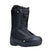 Market- Black snowboard boot on a white background