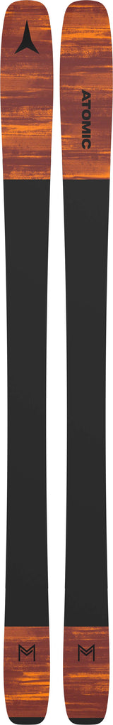 Maven88CTI- Black and orange base of the ski on a white background