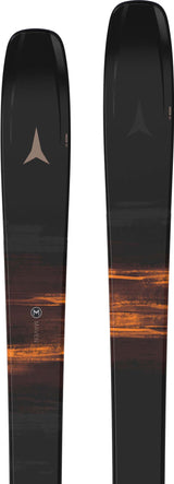 Maven88CTI- Two skis with an orange design on a white background