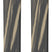 Maverick86C- Sand and black ski on a white background