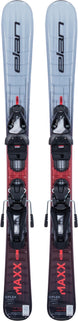 MaxxRedEL4.5GWJRShift- Light blue and red ski on white background 