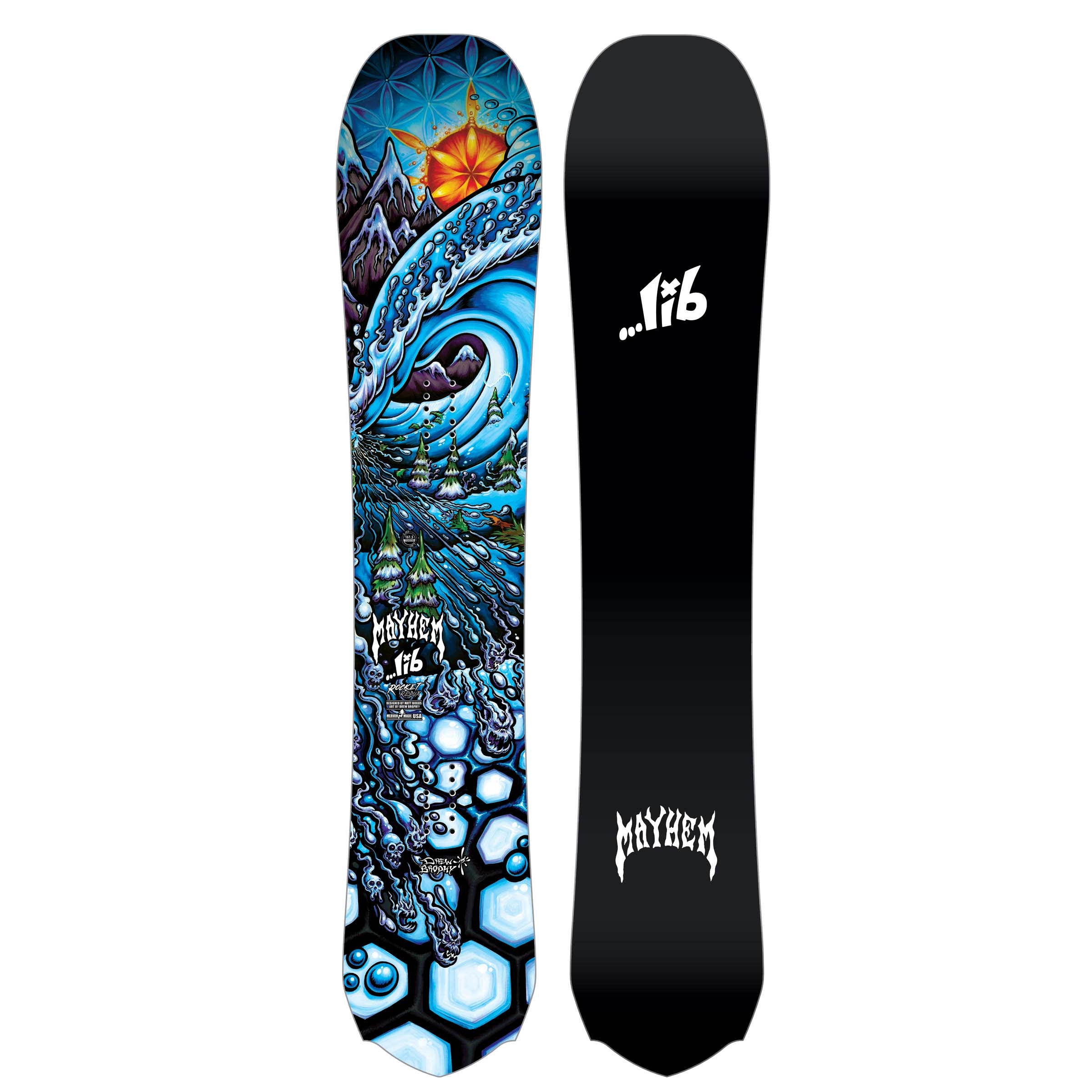 Lib Tech Mayhem Rocket Snowboard 2025 157.5