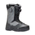 Maysis- Grey snowboard boot on a white background