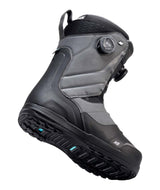 Maysis- Grey snowboard boot on a white background