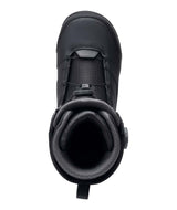 Maysis- Black snowboard boot on a white background