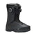 MaysisWide- Black snowboard boot on a white background