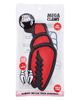 MegaClaw-Package of Crab Grab Mega Claws with branding and product details.