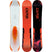 MercuryWide-multicolored snowboard on a white background