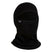 MerinoKidsBalaclava-A black fleece balaclava hood with a small white 'xtm' logo on the side, shown against a plain white background.