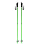 MetaPole-Green and black ski poles shown on a white background