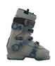 MethodPro-Gray and blue ski boot on a white background