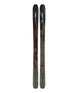 Mindbender 101- Pair of skis with a black and green design on a white background