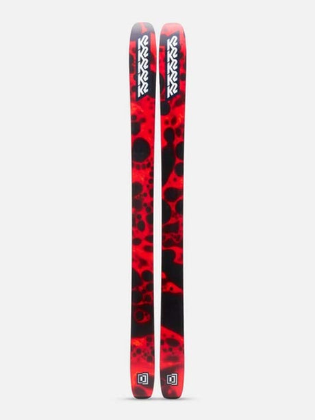Mindbender108Ti- Pair of skis on a white background