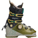 Mindbender130BOA-Green and black ski boot with BOA system on a white background