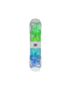 Minishred- Colorful snowboard with a logo on a white background