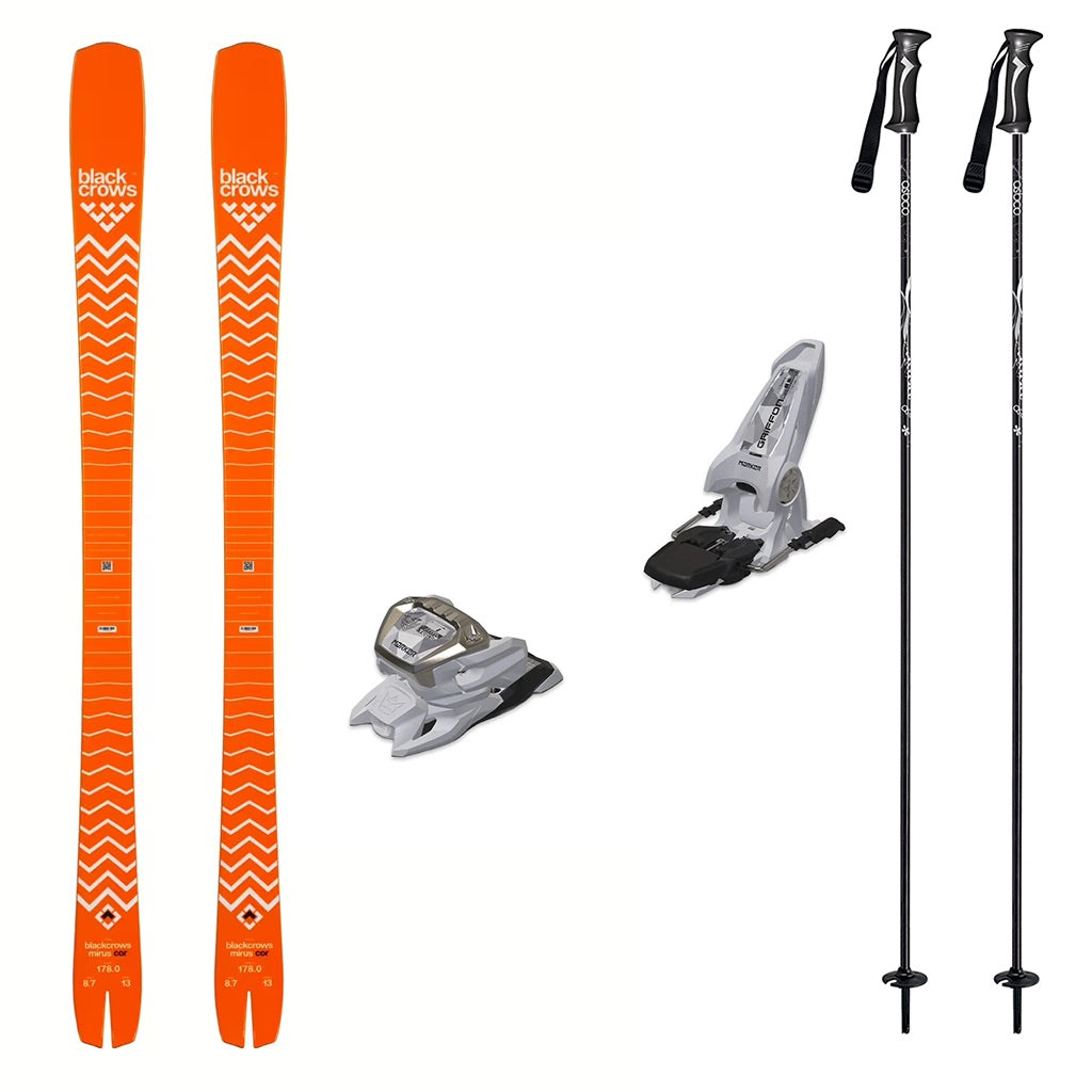 Blackcrows Mirus Cor Adult Skis 2027 with Griffon 13 Bindings Ski Package