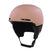 Mod1MIPS-Pink helmet with black interior and chin strap on a white background