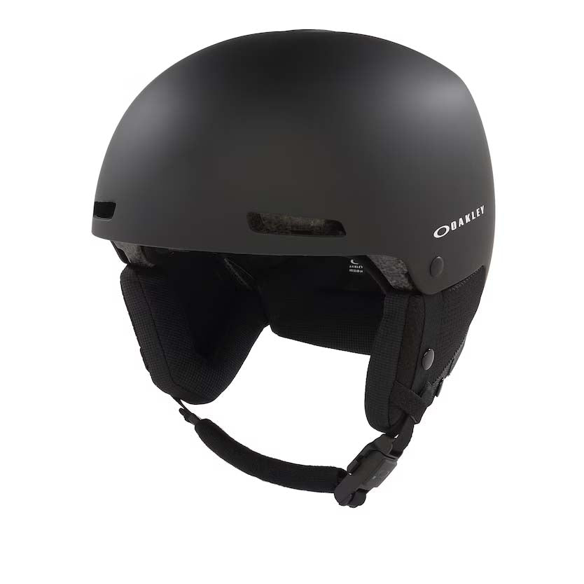 Mod1ProMIPS-Black helmet with a brand logo on a white background