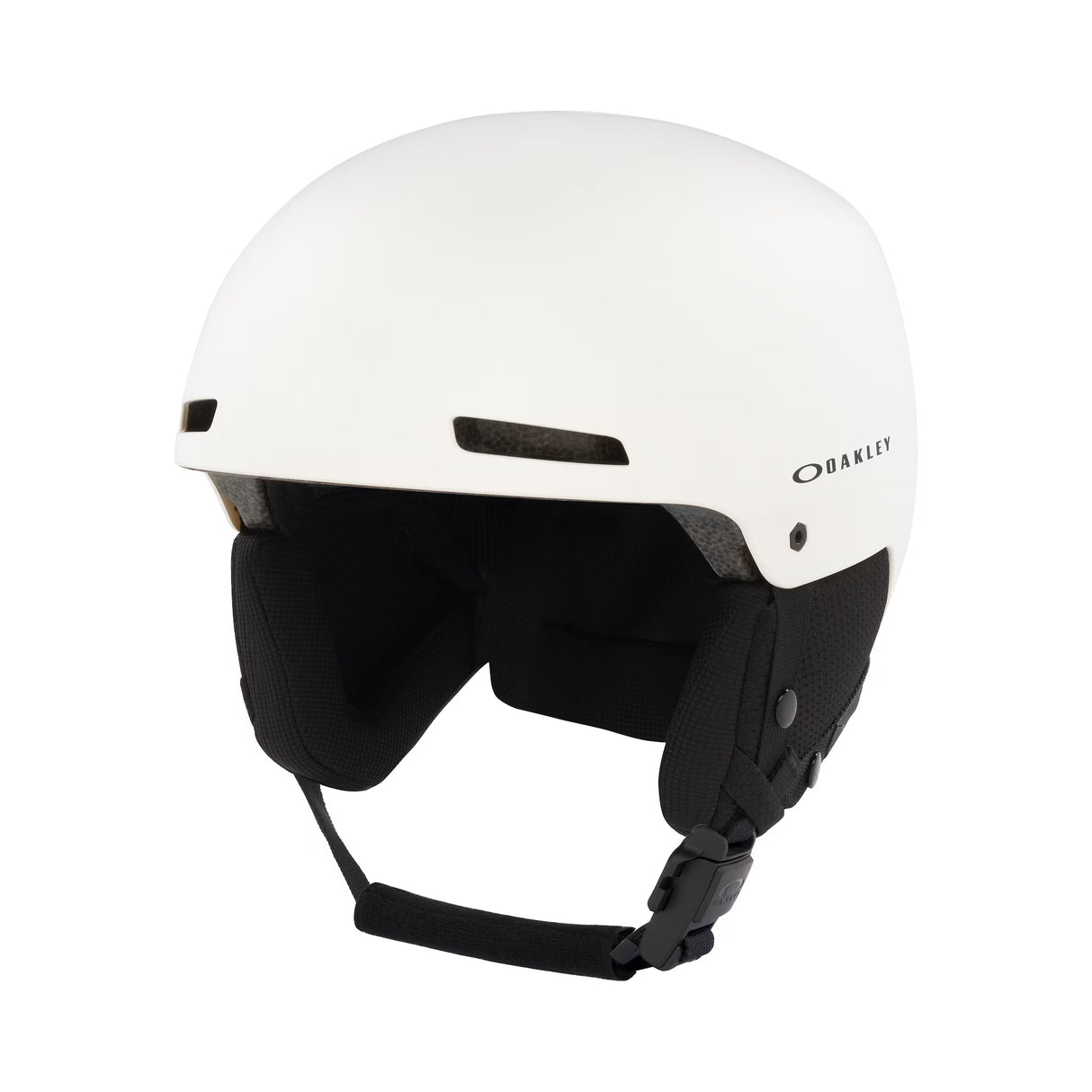 Mod1Pro-White helmet with a brand logo on a white background