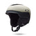 Mod5-Oakley ski helmet in off-white and black, featuring a matte finish, integrated visor, and black chin strap on a white background.