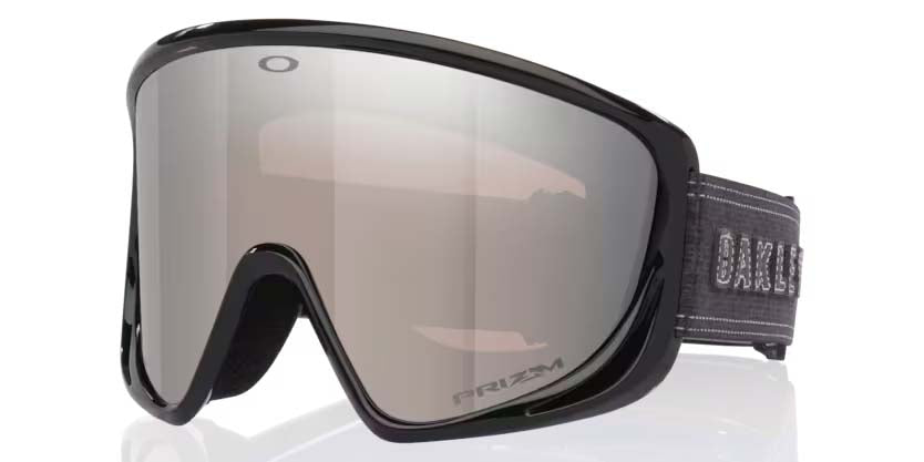 MontScapeL-Black goggles with grey lenses on a white background