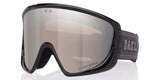 MontScapeL-Black goggles with grey lenses on a white background