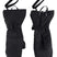 MontanaMitt- Black mitt with North Face logo on white background
