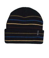 MultiStripe- Beanie on a white background