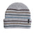 MultiStripe- Beanie on a white background