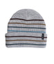 MultiStripe- Beanie on a white background