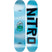Ripper-Blue Nitro skateboard deck with mountain graphic on a white background