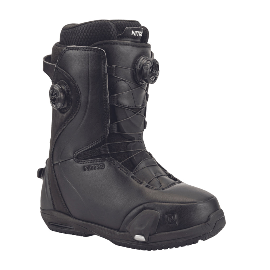 men's nitro snowboard boots Nitro Dynasty Step On BOA Snowboard Boots Black 26.0