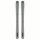 NDEPARTTEN- Two skis with green bindings on a white background
