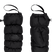 Montana Puffer Mitt-Pair of black mittens with The North Face logo on a transparent background