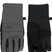 MApexInsulatedEtipGlove-Pair of gray and black gloves with The North Face logo on a white background
