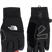Summit Lhotse Glove-Black gloves with The North Face logo on a white background