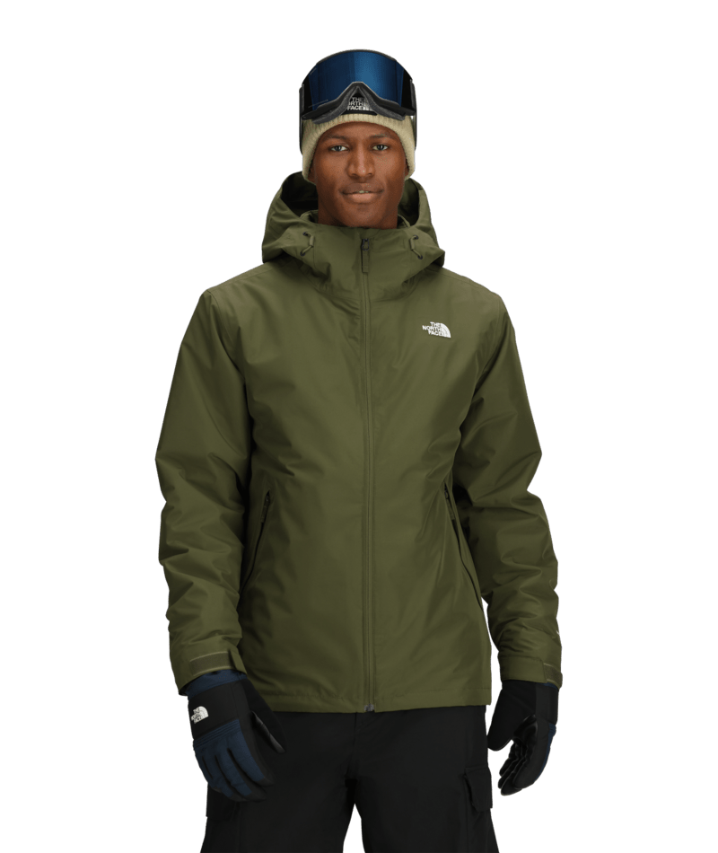 ほぼ試着のみ 秋冬THE NORTH FACE カーキ フード付きジャケット North Face Carto Mono Triclimate Hooded Jacket (NF0A8D1S) Mens