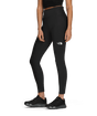 W Winter Warm Pro Tight-Person wearing black leggings with a brand logo on a transparent background