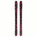 NQST106BLACKPINK-Black and pink patterned skis on a white background