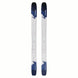 NSLABQSTECHO- Pair of skis with blue and white design on a white background