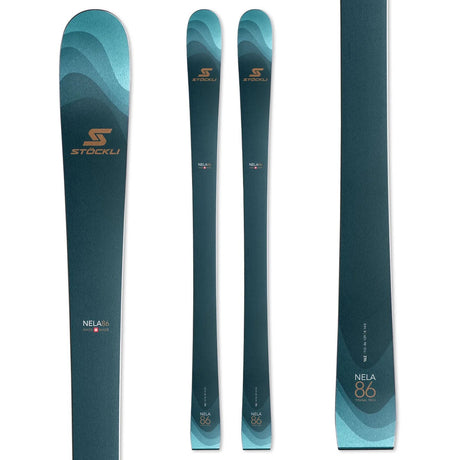 Nela86- Ski on a white background