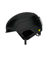 NeoMIPSII-Black helmet with a visible brand logo on a white background