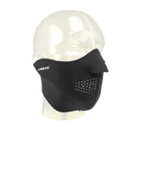 NeofleeceComfortMasque- Black face mask shown on a white background