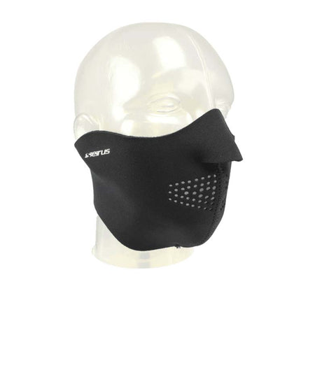 NeofleeceComfortMasque- Black face mask shown on a white background