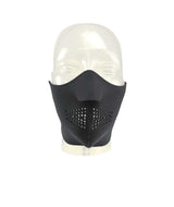 NeofleeceComfortMasque- Black face mask shown on a white background