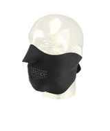 NeofleeceComfortMasque- Black face mask shown on a white background