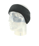 NeofleeceHeadband- Black headband shown on a white background