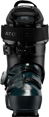 Nexus120BOA- Black Atomic ski boot on a white background